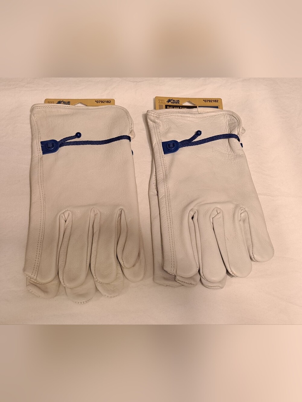 Men's Gloves Size 2XL XXL Blue Hawk #0792182 NEW
